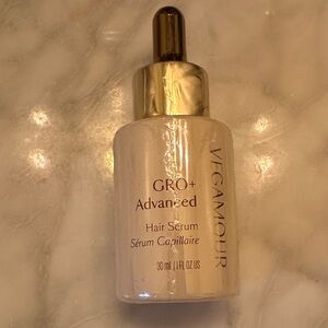 Vegamour GRO+ Advanced Hair Serum – White & Gold